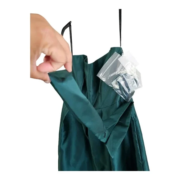 ALFRED  SUNG Strapless High-Low Maxi Dress - Picture 5 of 7